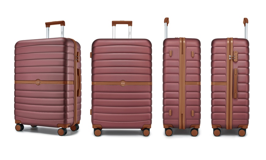 Image 8: Valigia o set di 3 valigie rigide Premium Kono