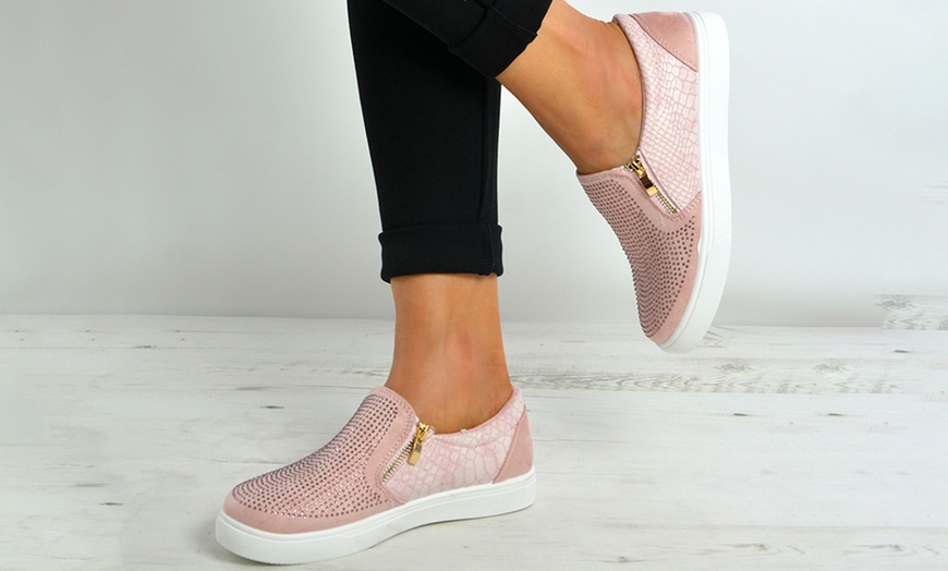 Image 4: Women's Slip-On Trainers