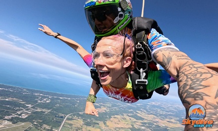Skydiving - Tandem for 1 Person for 2026 Season, Valid April to November - Skydive Windy City Michigan City, IN