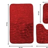 Image 9: Ensemble de 3 tapis de bain antidérapants en mousse à mémoire de forme