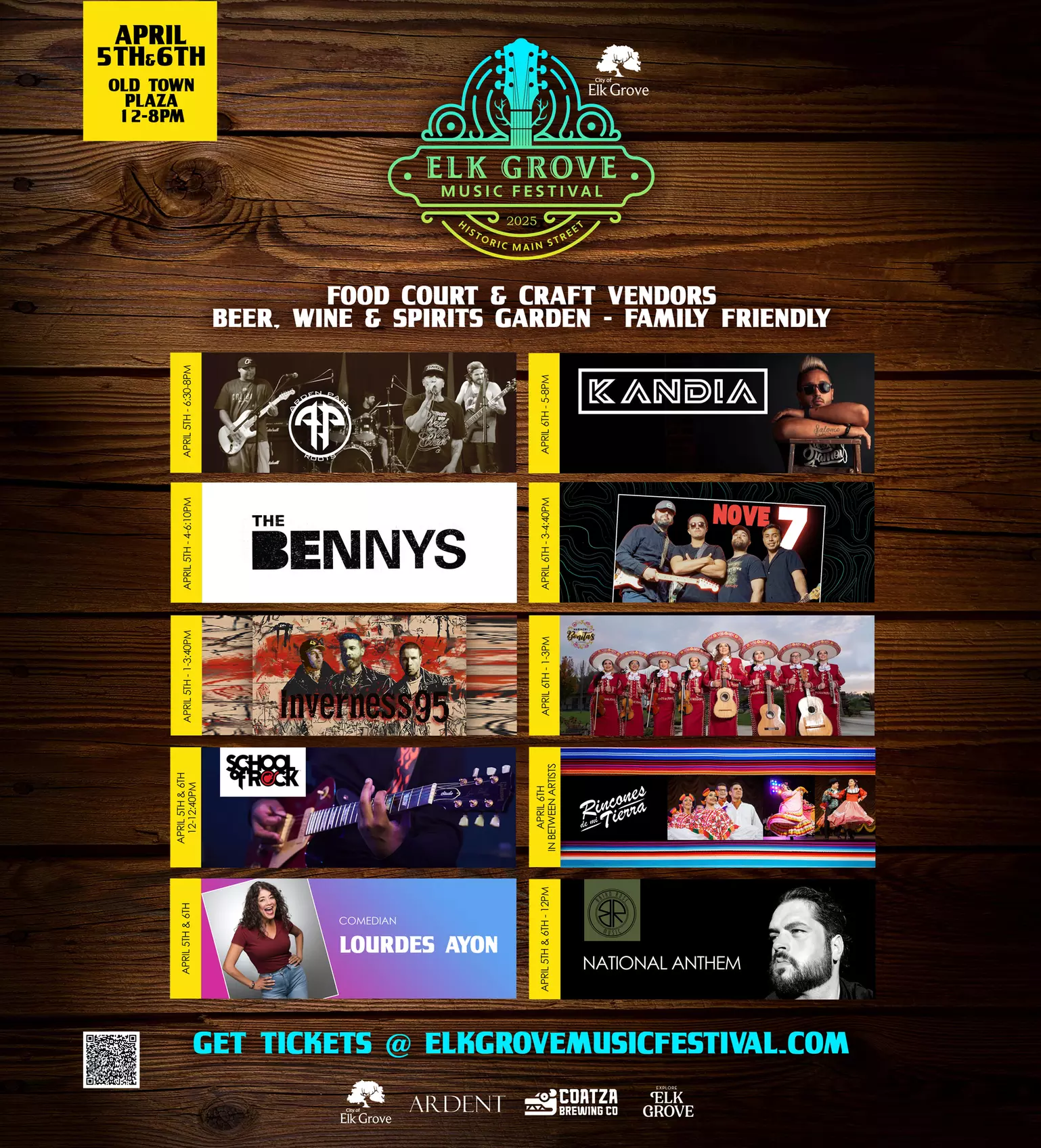 Elk Grove Music Festival on April 5 and 6 - Primary Image