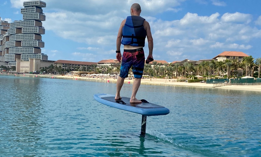Image 3: Embark on 30-Minute Electric Hydrofoil Sessions for One or Two People 