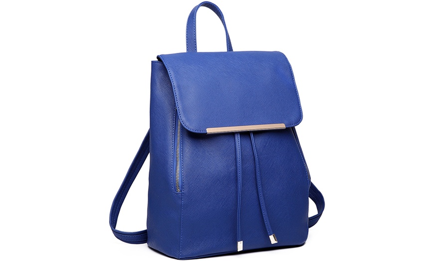 Image 36: MISS LULU Women's Fashion Lightweight Elegant Daily Backpack