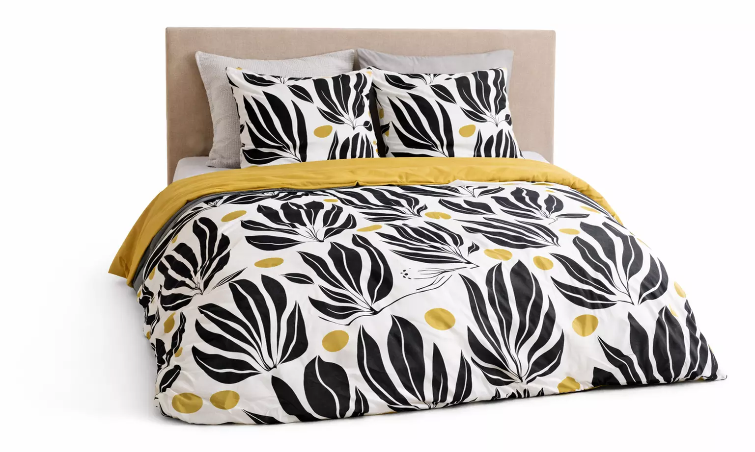 Parure de lit 100 % coton 57 fils/cm²