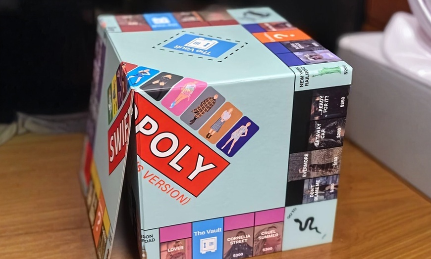 Image 2: Taylor Swift Inspired Classic Monopoly Board Game