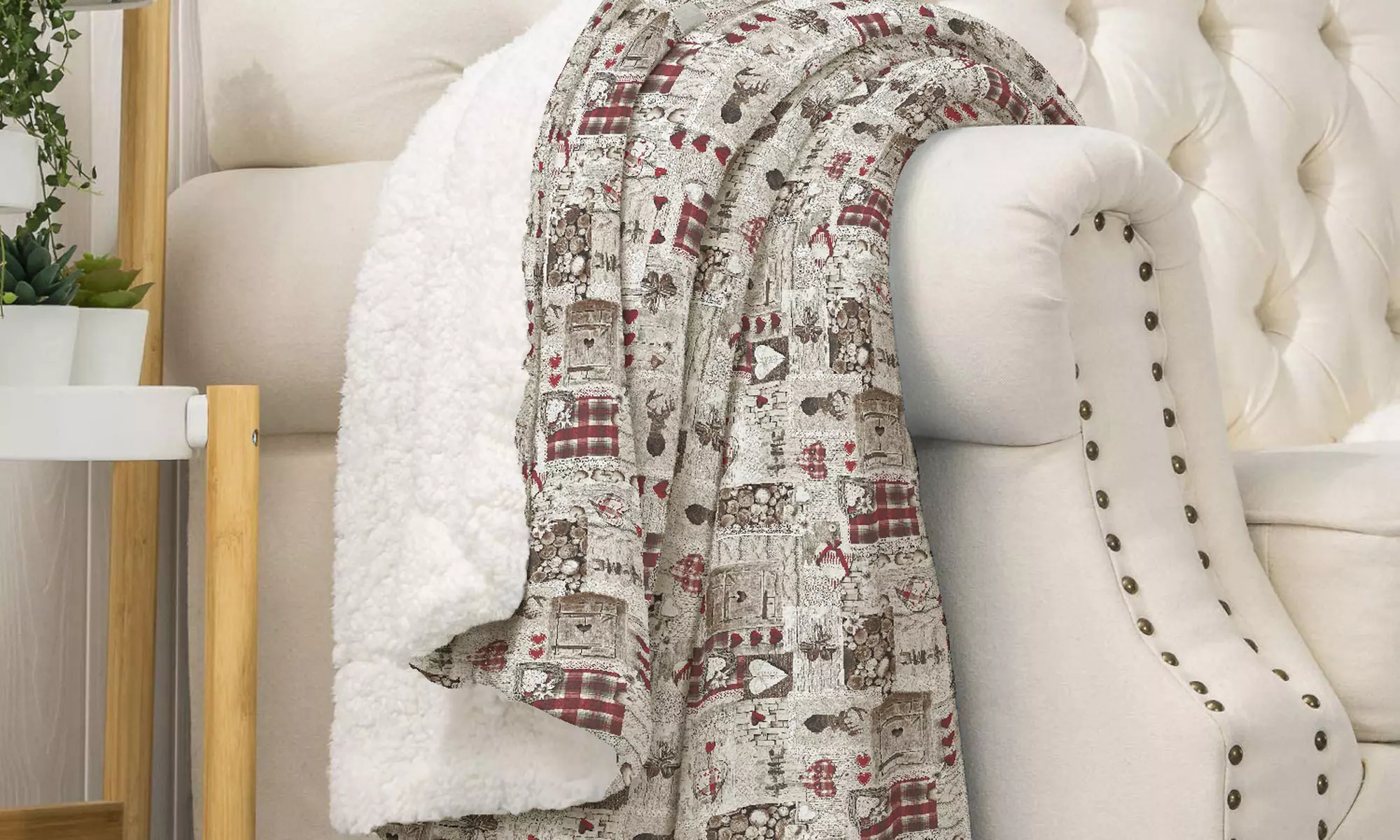 Sherpa-deken 'Vermont'