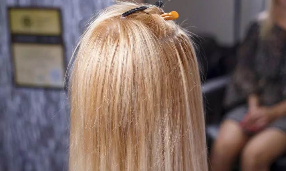 10 o 25 extensiones de microcápsulas para el cabello con corte en seco