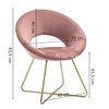 Image 8: Fauteuil rond en velours