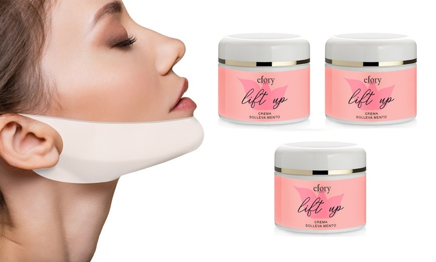 Image 3: 1, 2 ou 3 kits crème et masques double menton Efory Cosmetics