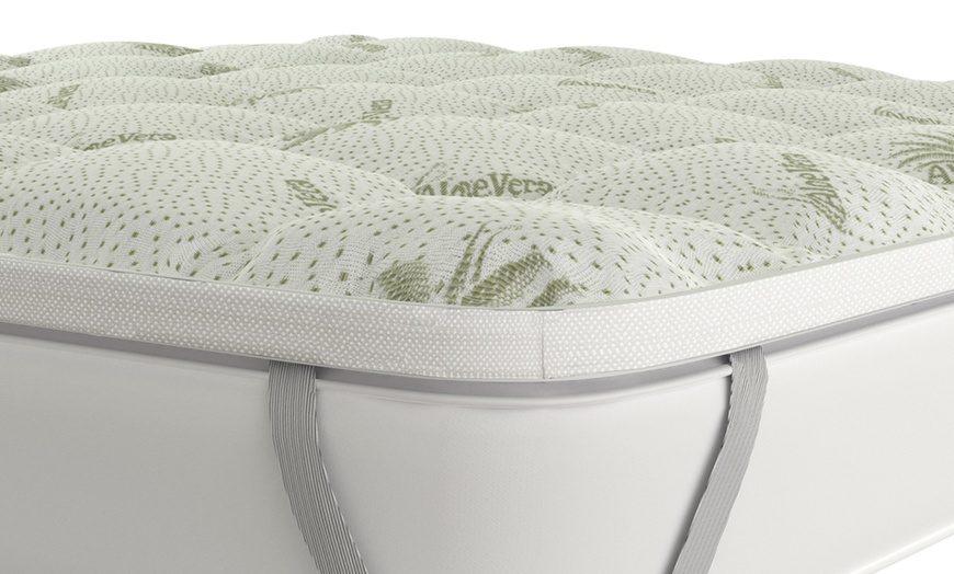 Image 2: Topper wellness acolchado