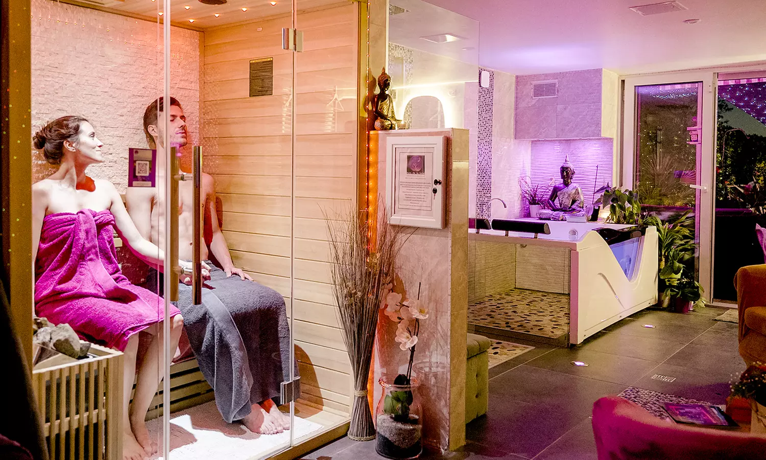 Évasion bien-être en duo : accès de 2h au spa privatif Spa de la Lune