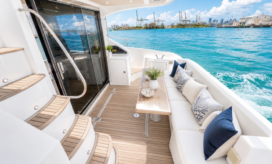 Image 9: Private Yacht 70 ft Pershing for Up to 13 Guests + 1 or 2 Jet Skis
