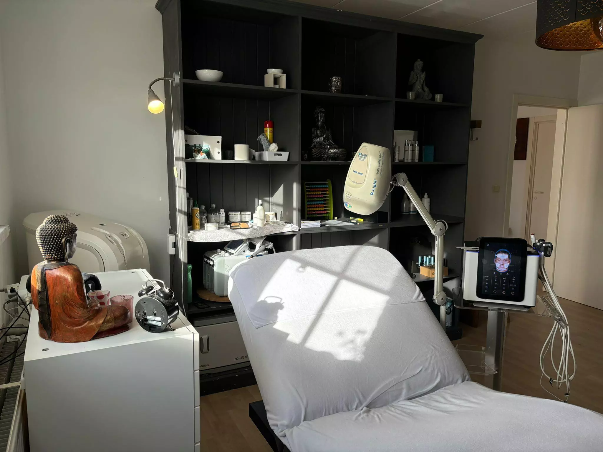 Microdermabrasion avec cellules souches