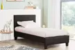 Lit en similicuir avec matelas en option, livraison offerte - Second Medium