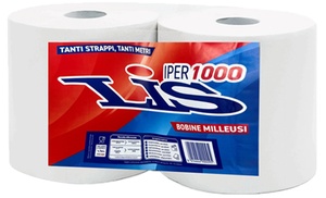 2 o 4 rotoloni Panno Carta di Lis 2 o 4 rotoloni Panno Carta di Lis