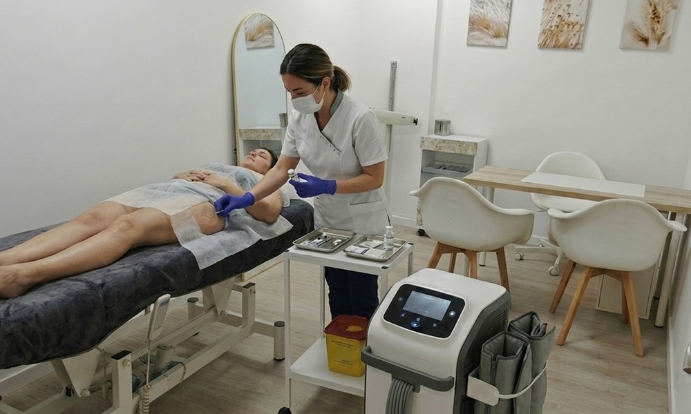 1, 2 o 3 sesiones combinadas de mesoterapia corporal y presoterapia