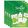 Image 7: Simple Gift Set Clean and Fresh Regime Face Wash Mask Moisturiser 