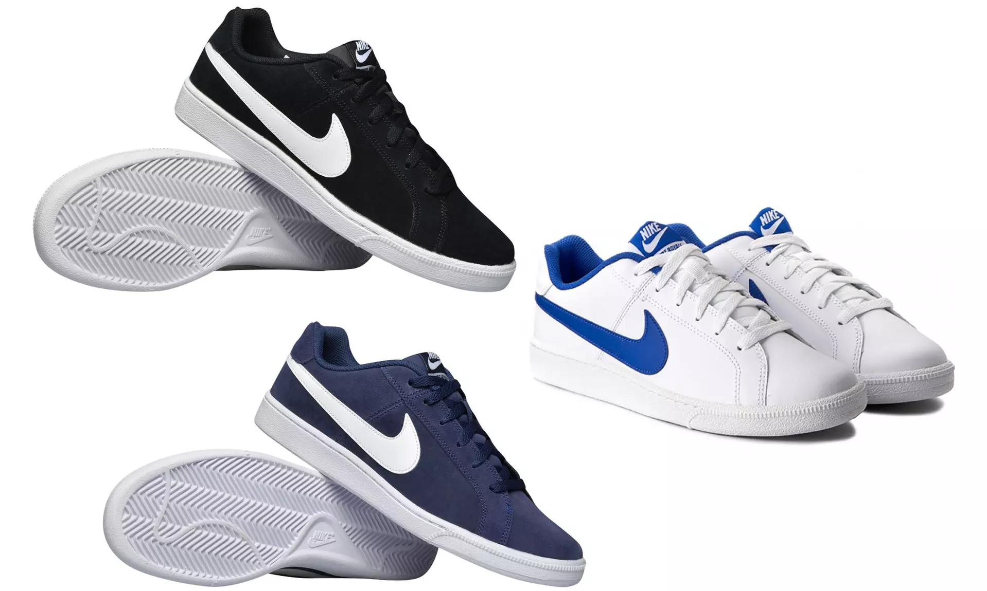 Baskets Nike Court Royal pour homme en cuir lisse ou suédé - Primary Image