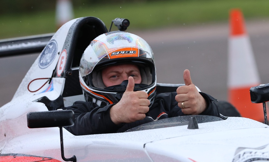 Image 1: Formula 4 Single Seater Driving Experience by Everyman Racing Limited