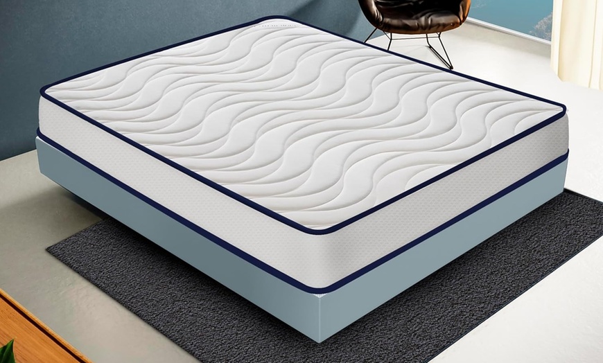 Image 1: Matelas 20 cm «Double Confort» hypoallergénique – Structure HR Excellent Plus, zones différenciées
