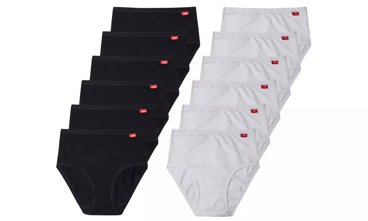 6 o 12 slip da donna a vita bassa o culotte Liabel