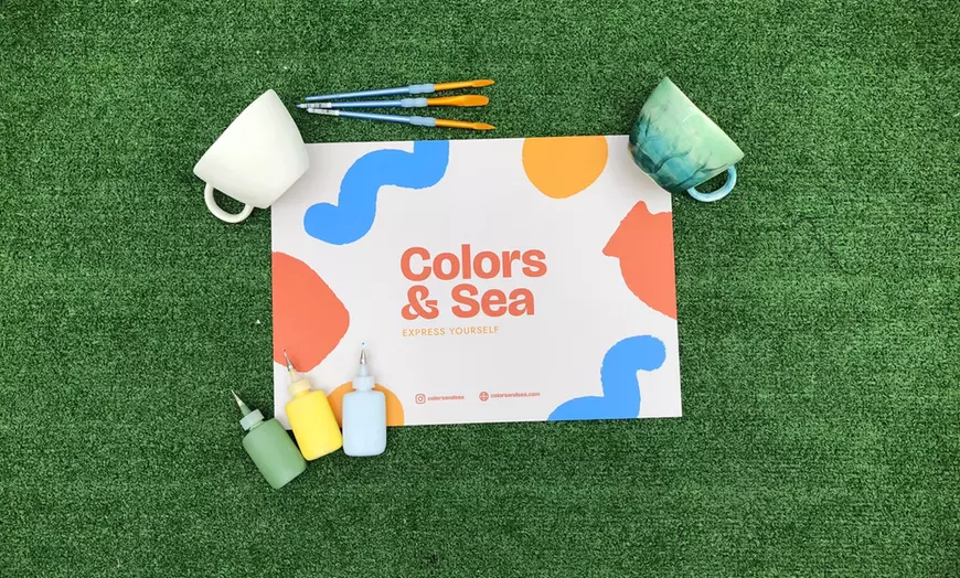 Image 8: Taller de pintura en cerámica con con copa de vino para 1 o 2 personas