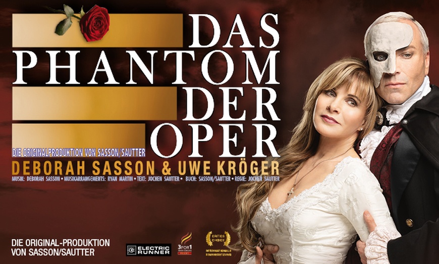 Image 1: Ticket: "Phantom der Oper" mit Musicalstar Uwe Kröger & Deborah Sasson