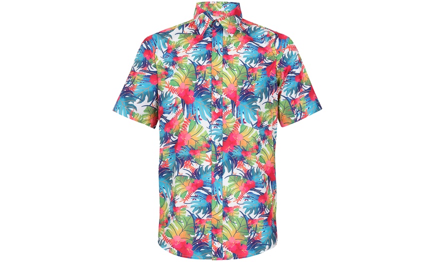 Image 9: Chemise hawaïenne florale au choix pour homme de Blu Apparel