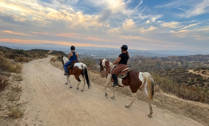 Image 4: Romantic Couples Horseback Ride on the Beach