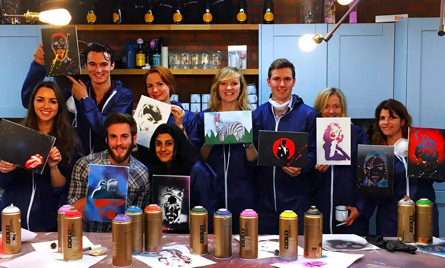 Image 10: 2-Hour Graffiti Workshop for 1, 2 or 4 - Unleash Your Inner Banksy!