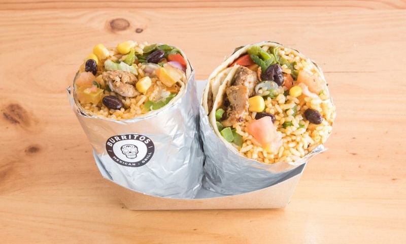 Menú mexicano para 2 personas en Burritos Chueca