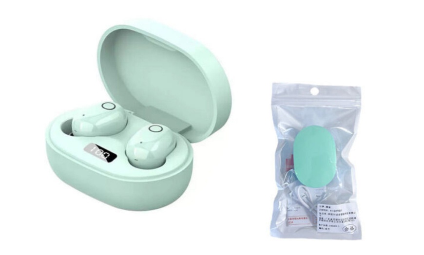 Image 4: Macaron Colored Waterproof Wireless Bluetooth Earbuds