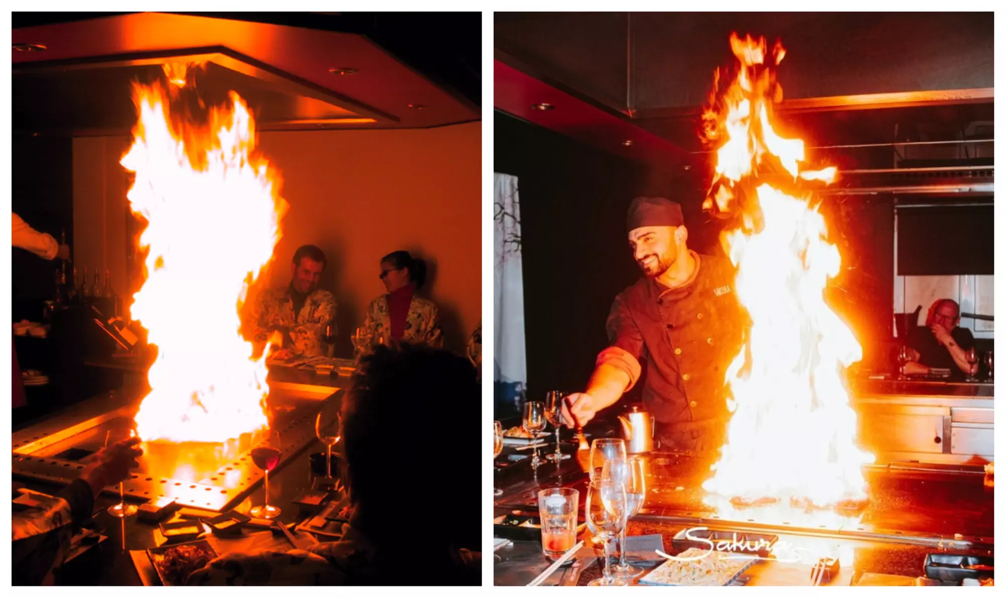 Menu japonais en 6 services au restaurant Sakura à Courtrai