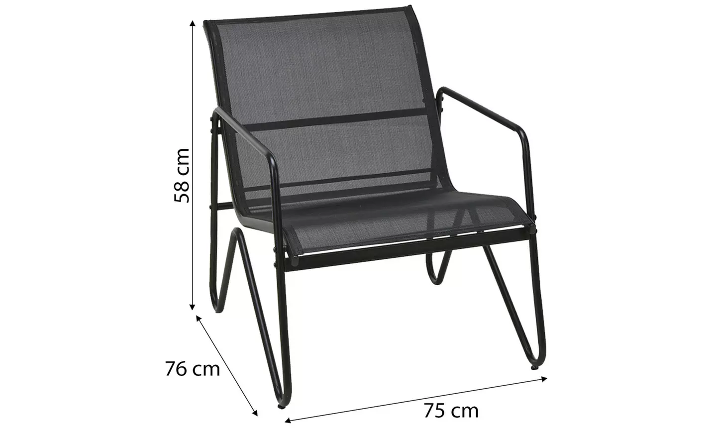 Three-Piece Outdoor Bistro Garden Furniture Set