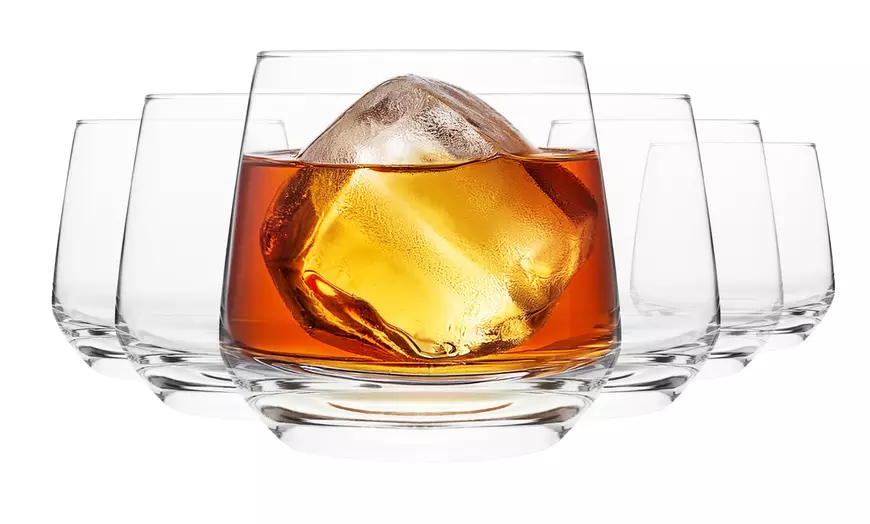 Image 15: Homiu Florence Glassware; Wine Glasses, Flutes, Whiskey or Highball
