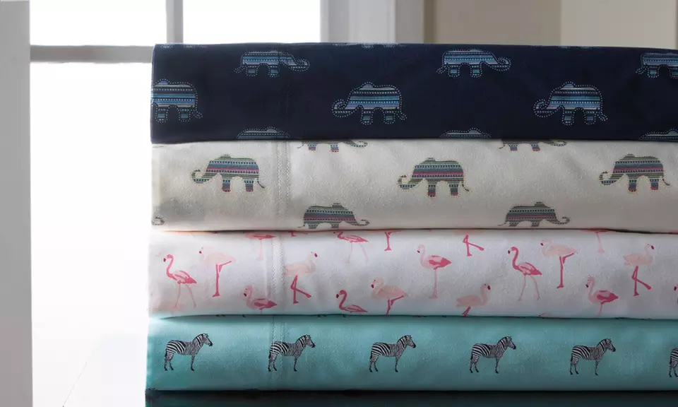 300TC 100% Cotton Whimsical Print Sheet Set - Primary Image