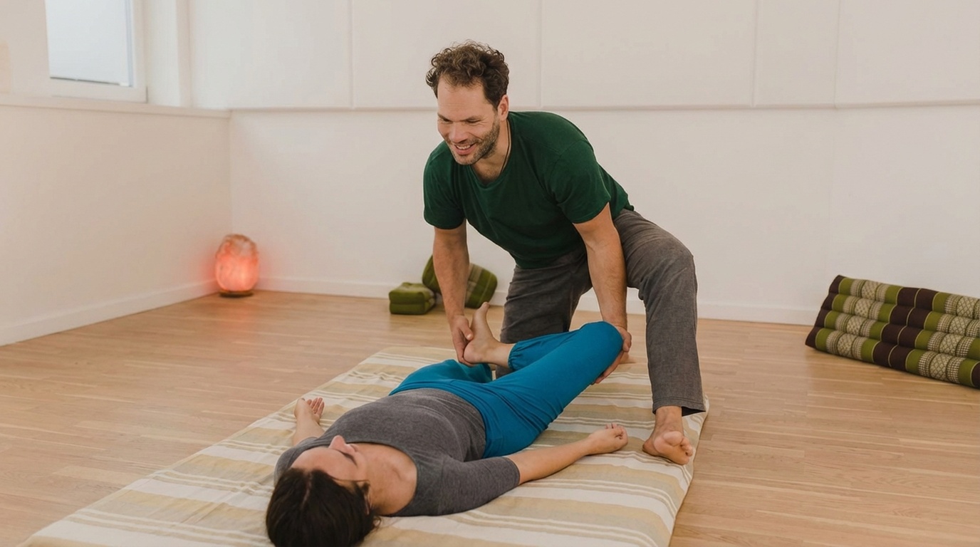 60 - 90 Min. Thai-Yoga-Massage/Bodywork für 1 Person