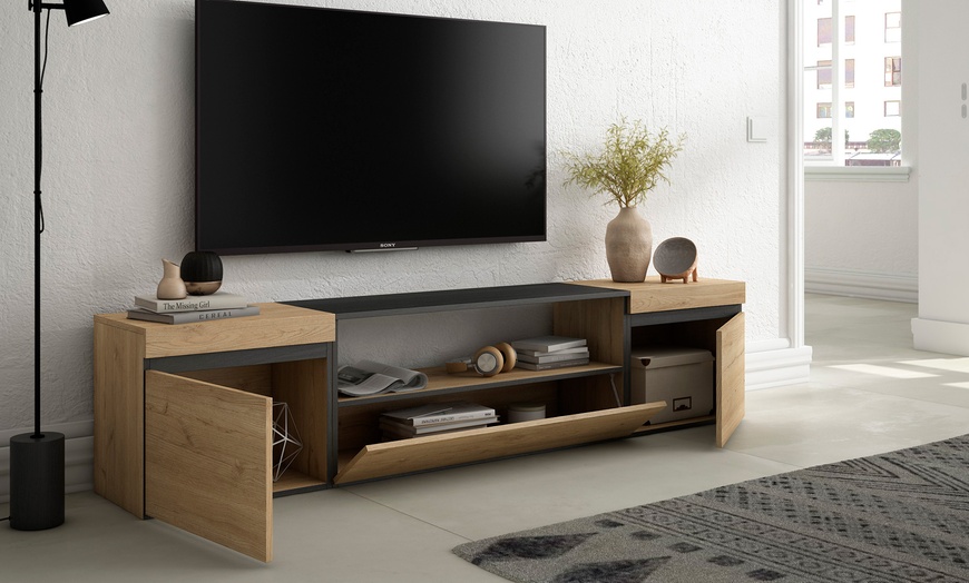 Image 32: TV Stand Cozy 200 cm in different colours and large storage capacity