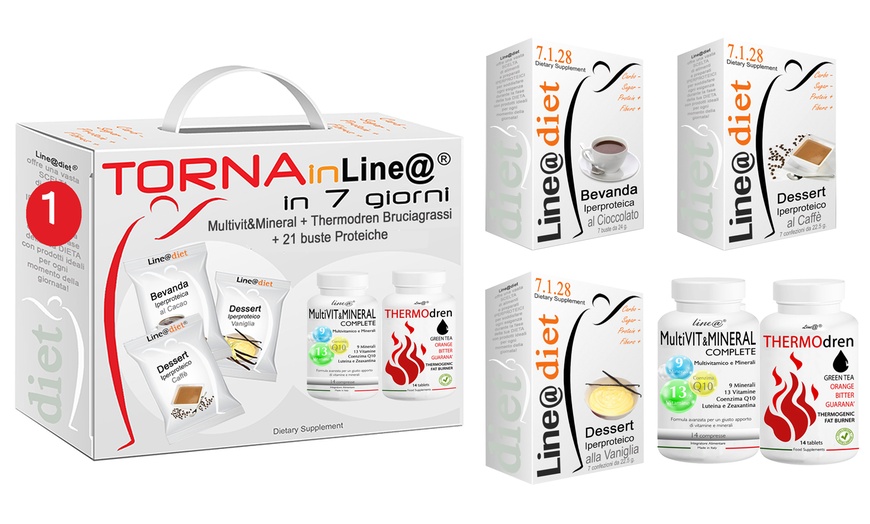 Image 2: Fino a 3 kit Torna in Linea per dieta dimagrante Line@Diet