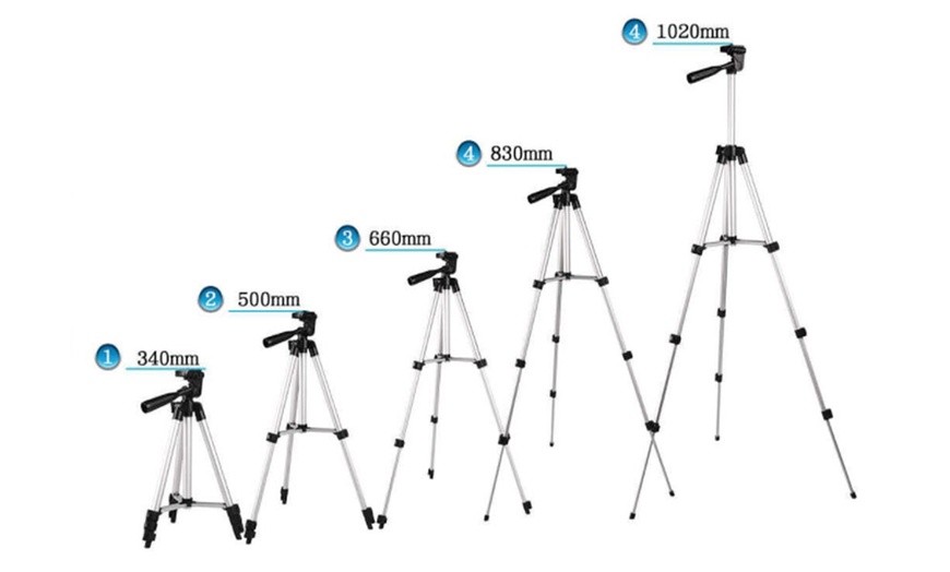 Image 8: Camera Tripod Stand