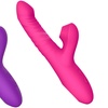 Image 1: Thrusting Rabbit Vibrator Multispeed Dildo G Spot Clitoral Sucking Stimulator