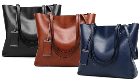 1 ou 2 sacs cabas en similicuir Zoe