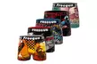 Lots de 5 boxers en microfibre divers univers FREEGUN pour homme - Second Medium