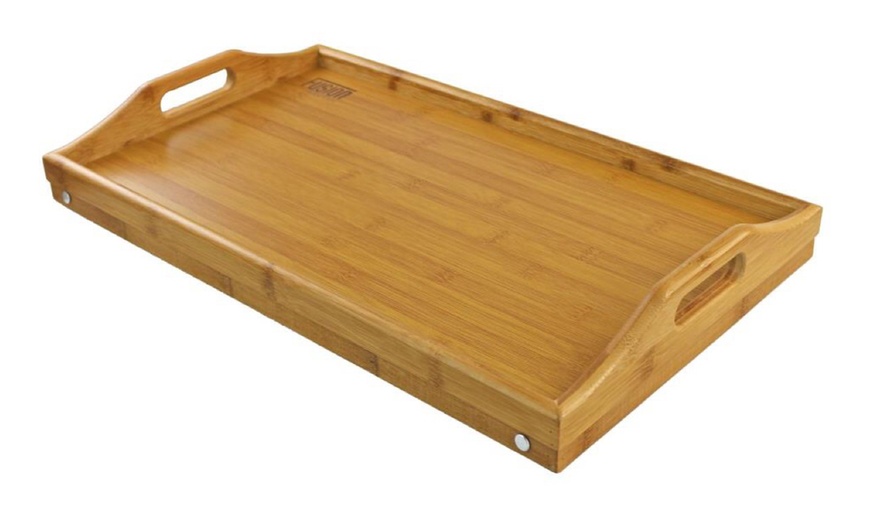 Image 2: Bamboo Breakfast Tray