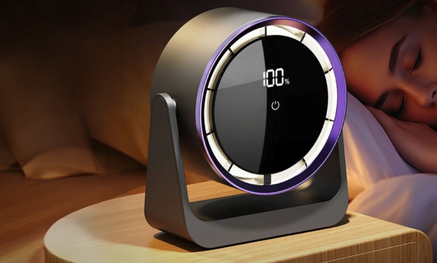 Image 5: Mini Rechargeable Desktop Fan