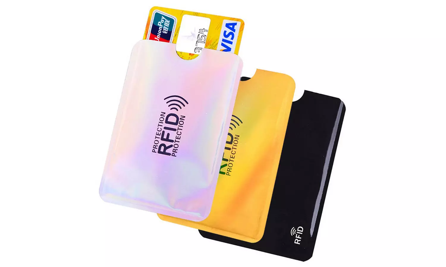 3 à 6 porte-cartes RFID avec ou sans protège-passeport - Primary Image