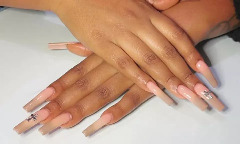 Gel, Lux Gel or Elite Gel Spa Mani Pedi Packages