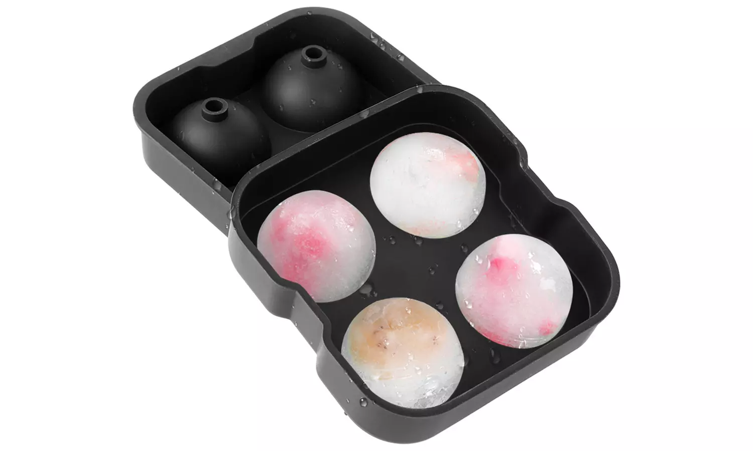 iMounTEK Four Ice Ball Mold Tray for Cool Drinks