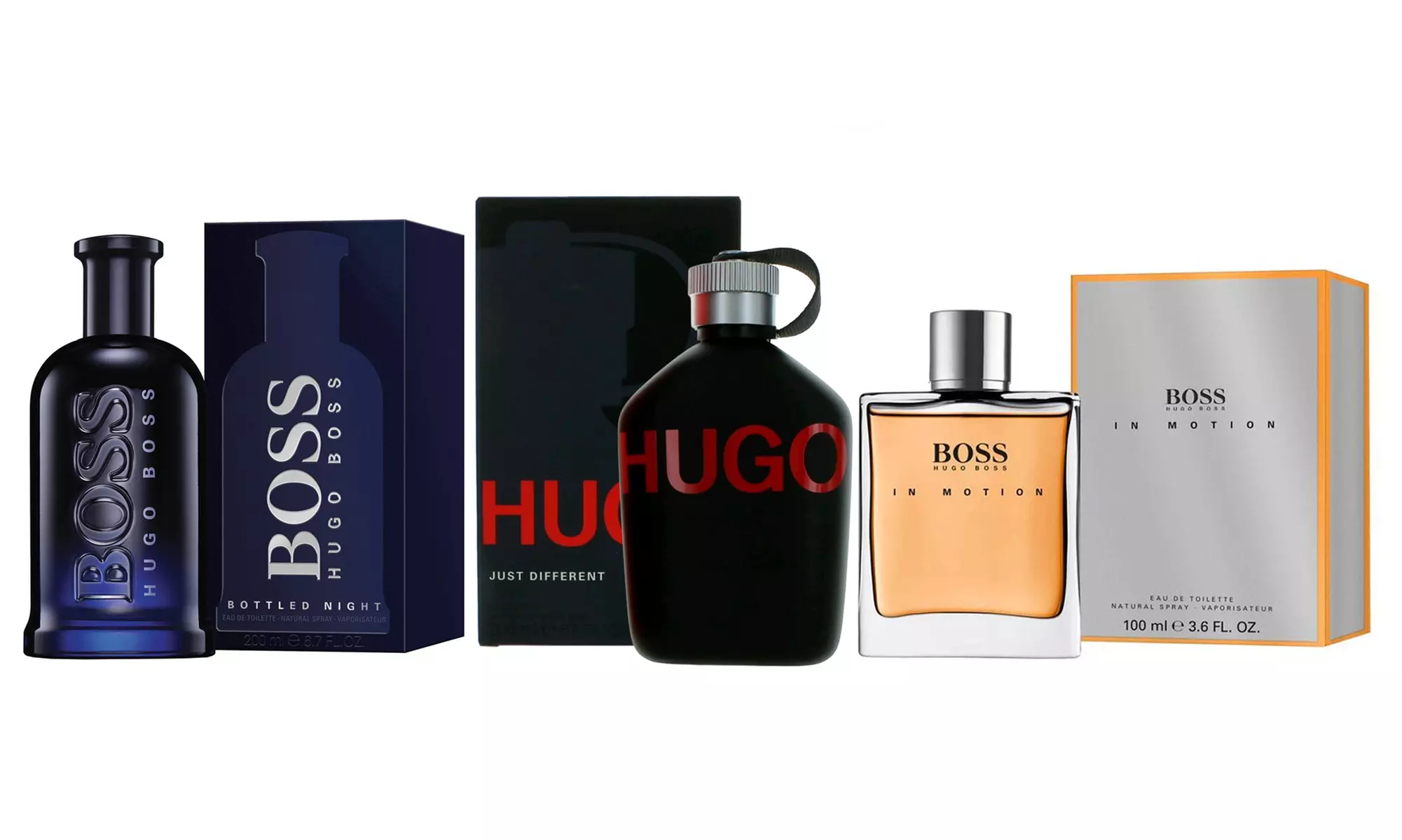 Eau de toilette pour homme Hugo Boss, fragrance et volume au choix - Primary Image