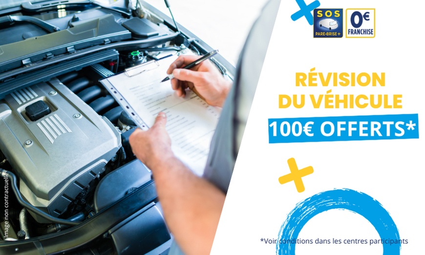 Révision auto pour un remplacement de pare-brise à Sos Pare-Brise +
